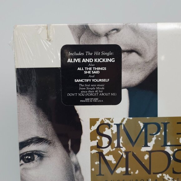 Simple Minds Once Upon a Time Vinyl LP SEALED A&M SP 5092 Sanctify Yourself 1985 - Picture 2 of 4